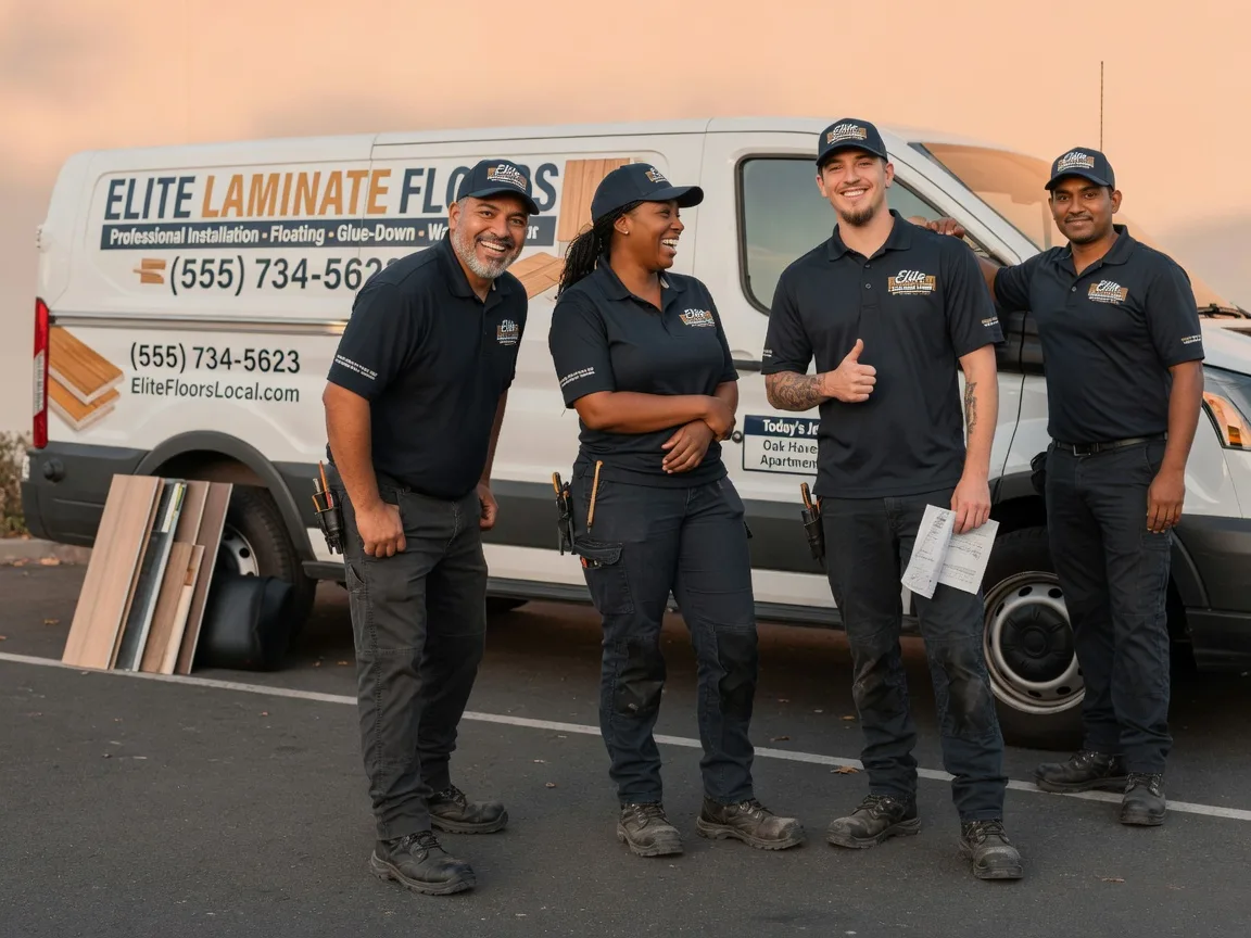 Laminate flooring installation company in Lineville, IA
